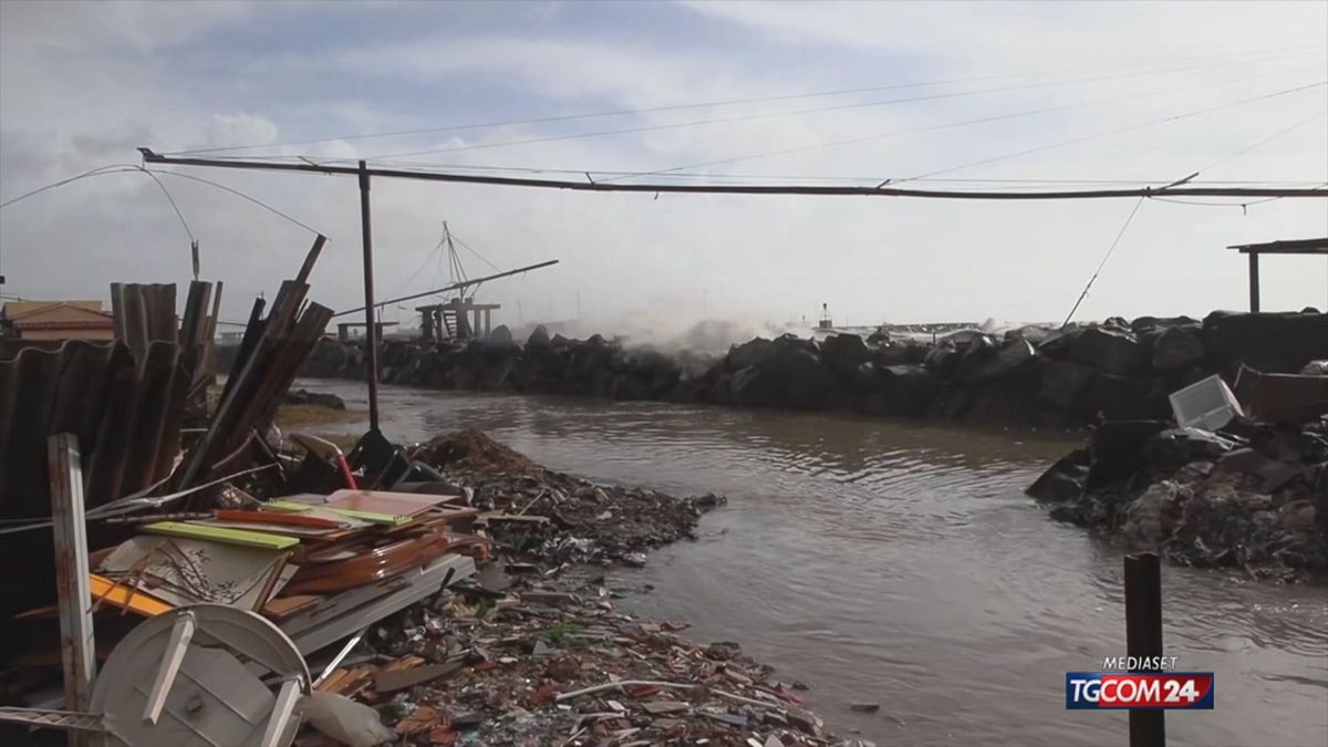 mareggiata fiumicino per sito SRV