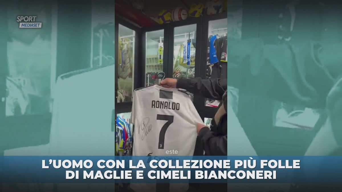 Collezione monstre di cimeli juventini
