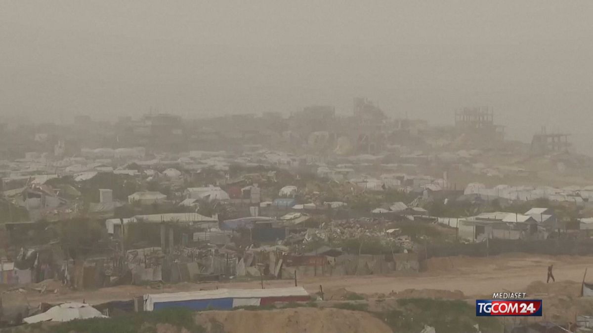 TEMPESTA SABBIA GAZA SITO SRV