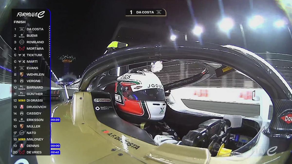 Giro finale a Jeddah, vince Felix da Costa