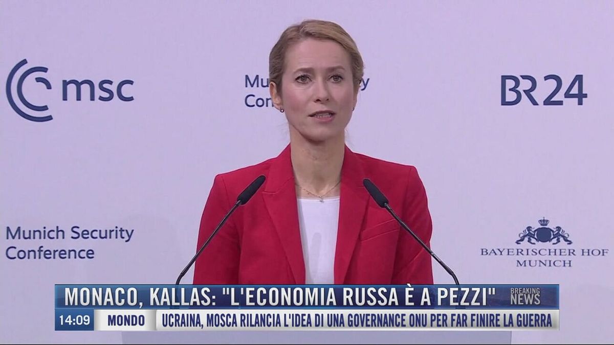 Breaking News delle 14.00 |  Monaco, Kallas: "L'economia russa è a pezzi"