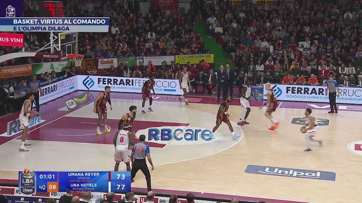 Basket, Virtus al comando