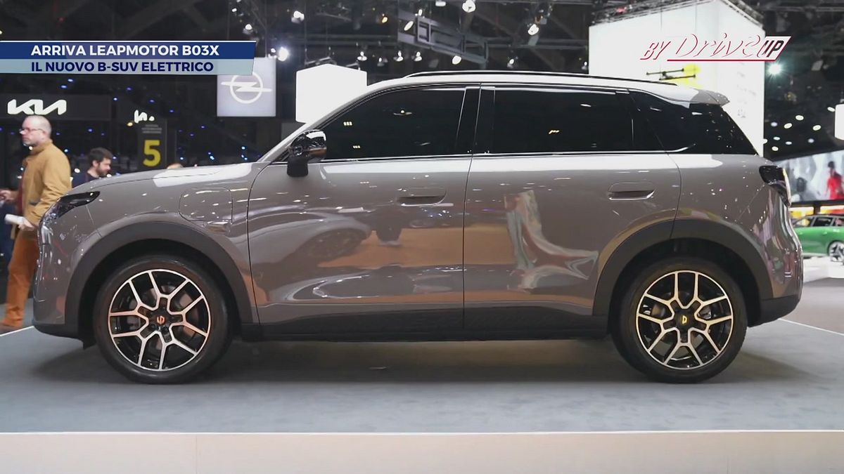 Leapmotor B03X presentato a Bruxelles