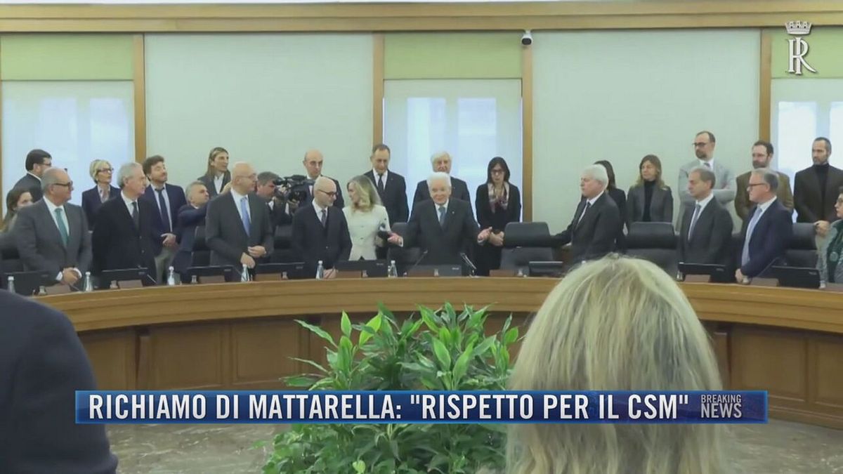 Breaking News delle 21.30 | Richiamo di Mattarella: "Rispetto per il Csm"