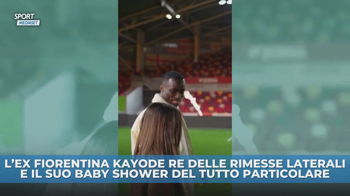 Kayode, baby shower molto...particolare