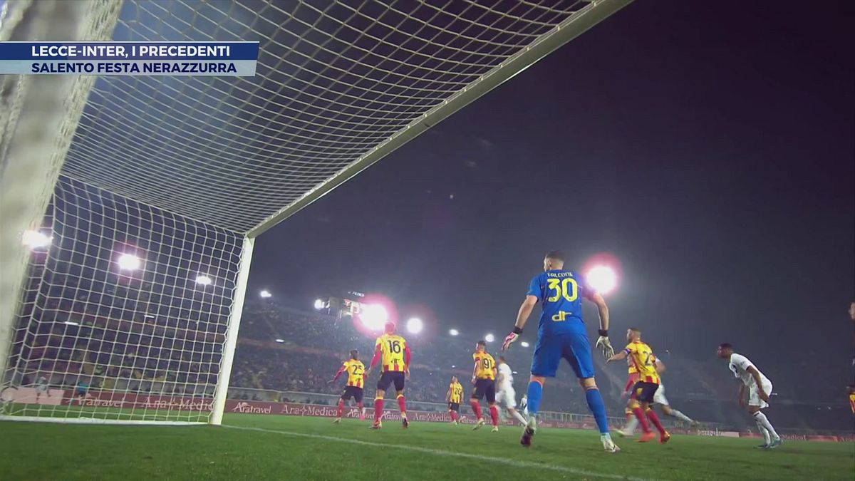 Lecce-Inter, i precedenti