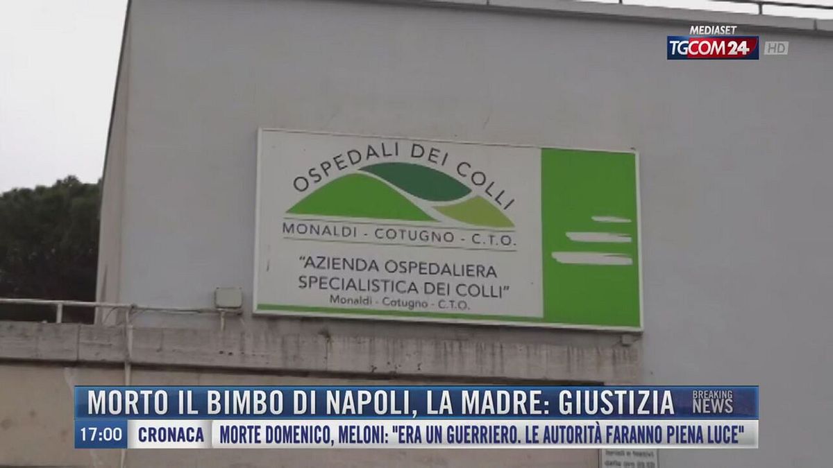 Breaking News delle 17.00 | Morto il bimbo di Napoli, la madre: giustizia