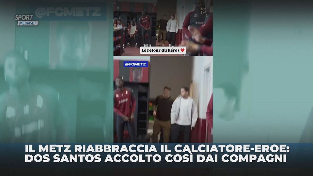 Il calciatore eroe torna al Metz
