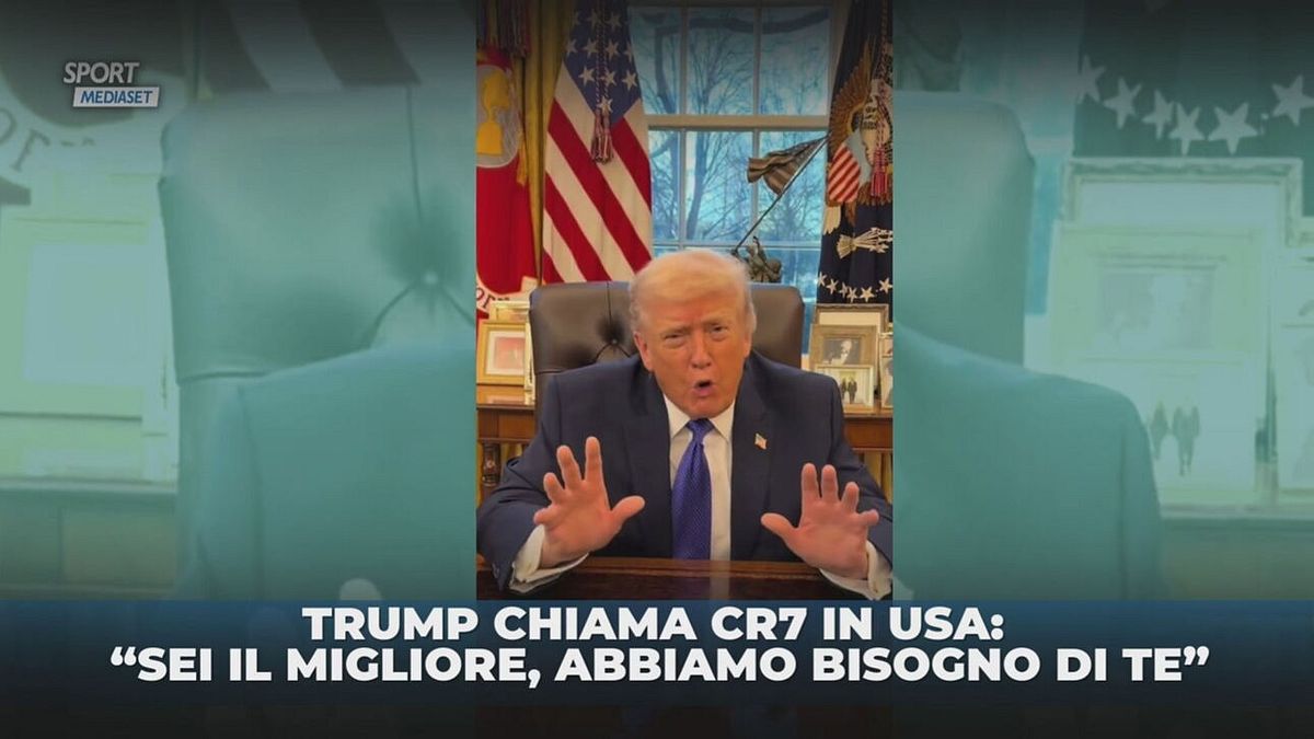 Trump chiama CR7 in Usa
