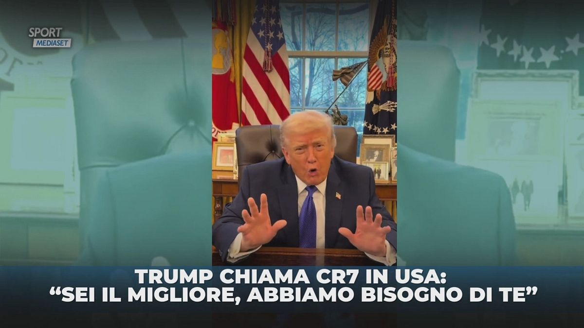 Trump chiama CR7 in Usa