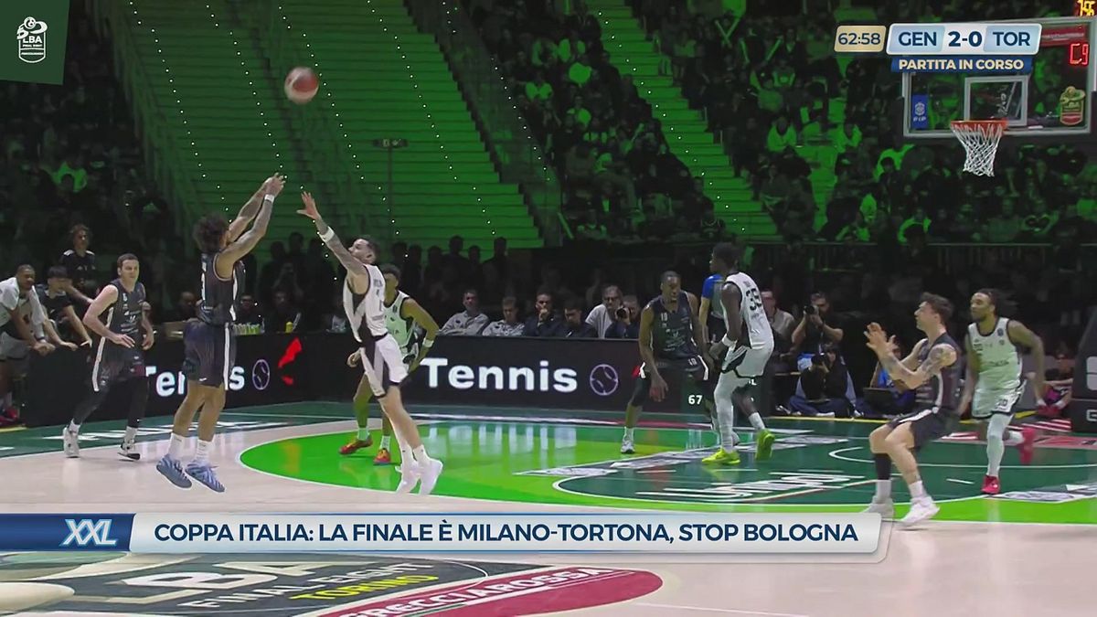 Coppa Italia: la finale è Milano-Tortona, stop Bologna