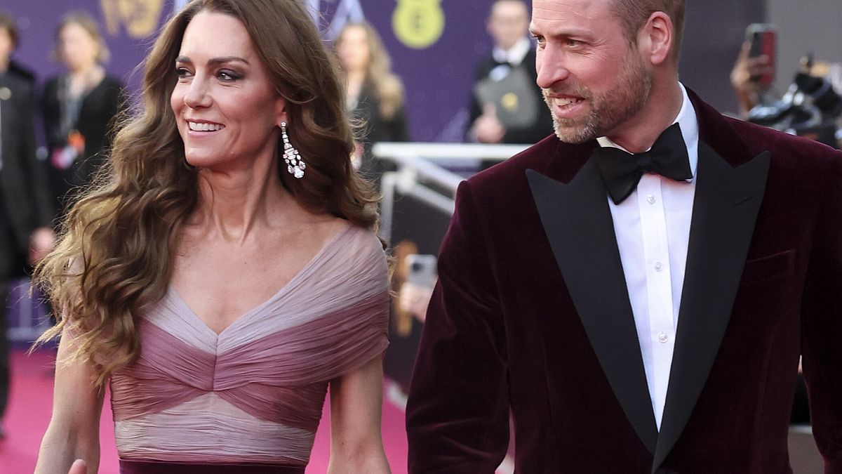 Il ritorno di Kate Middleton, al fianco del principe William,ai Bafta 2026