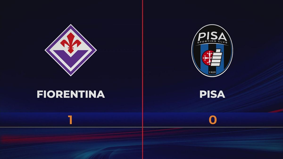 Fiorentina-Pisa 1-0: gli highlights
