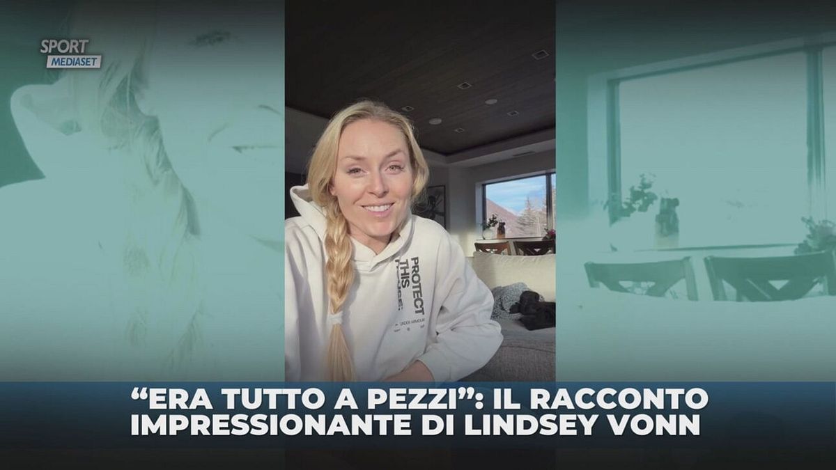 Vonn: "Rischiata l'amputazione"