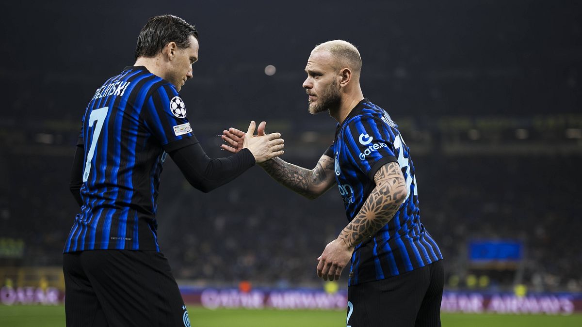 Piotr Zielinski e Federico Dimarco