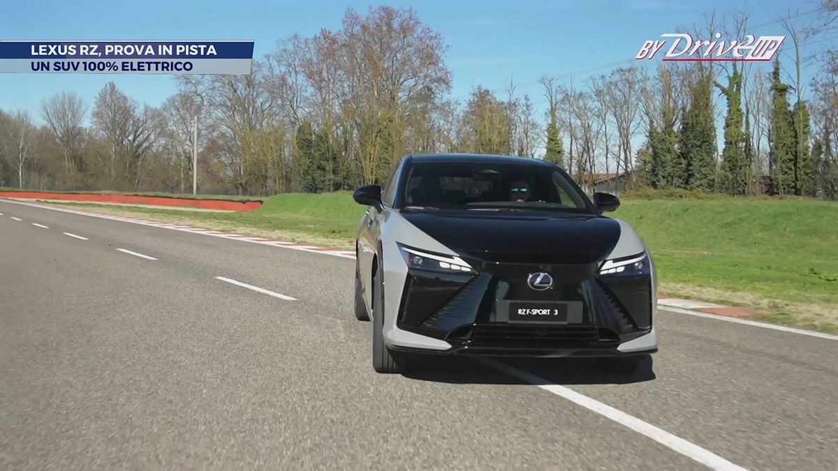 Lexus RZ, la nostra prova in pista a Vairano