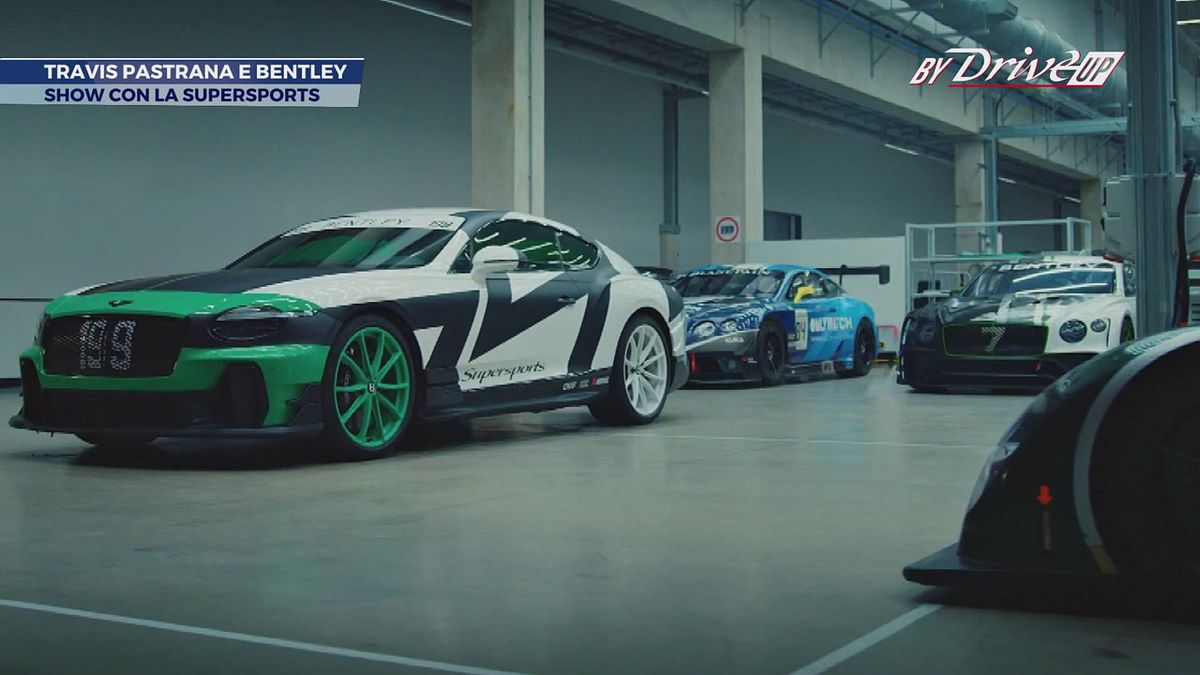Travis Pastrana emoziona con Bentley