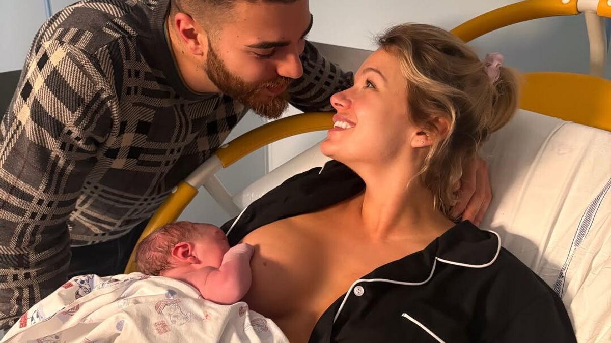 Mercedesz Henger e Alessio Salata assieme ad Aurora