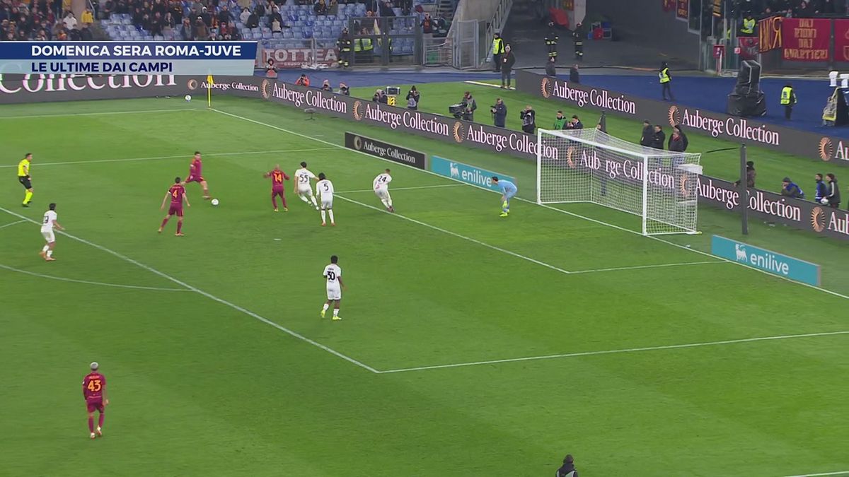 Domenica sera Roma-Juve