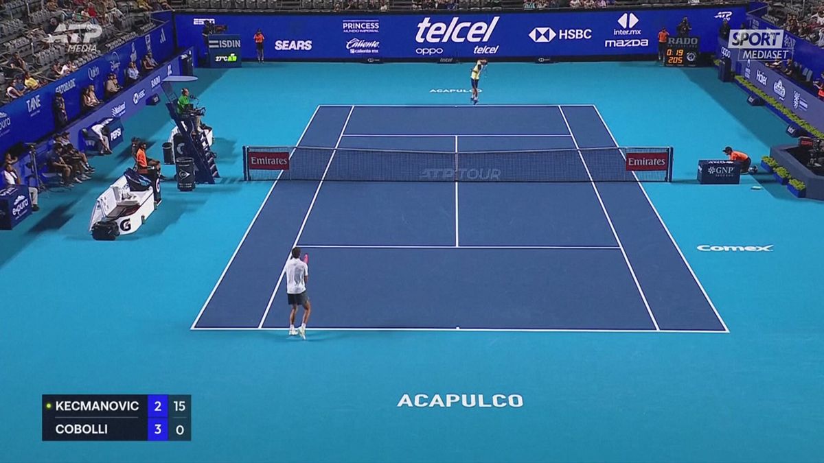 MCH TENNIS COBOLLI BATTE KEZMANOVIC MCH