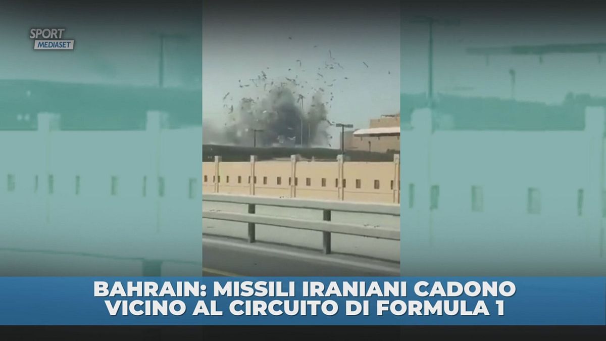 Missili iraniani vicino al circuito del Bahrain