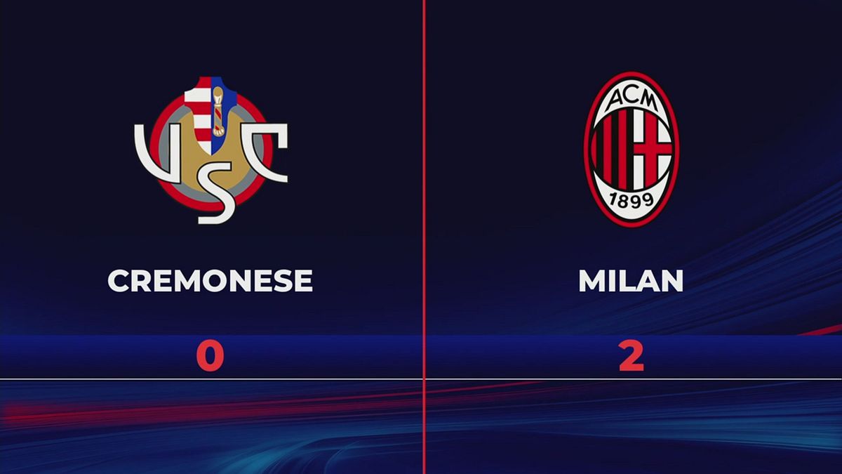 Cremonese-Milan 0-2: gli highlights