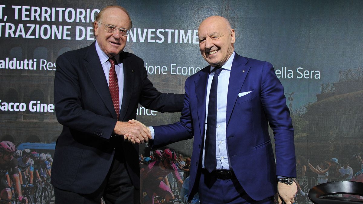Paolo Scaroni e Giuseppe Marotta