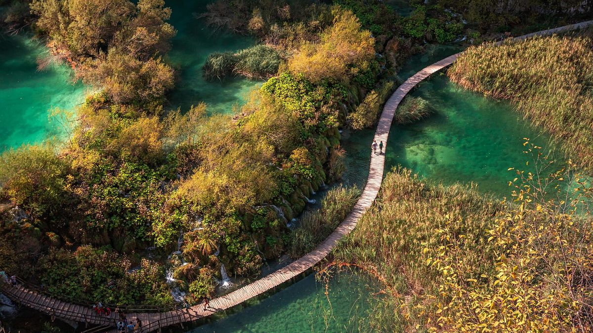 Laghi di Plitvice, patrimonio UNESCO foto: Julien Duval, credits CNTB