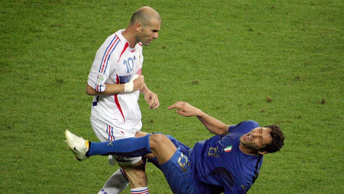 Materazzi e Zidane