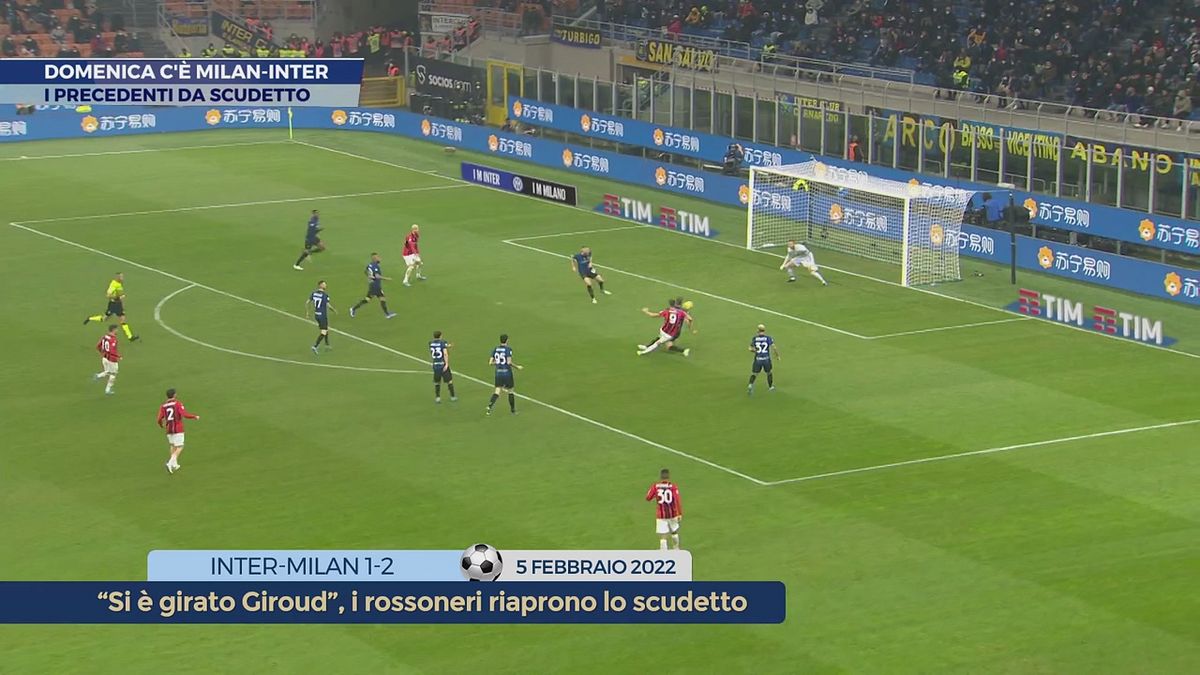 Domenica c'è Milan-Inter
