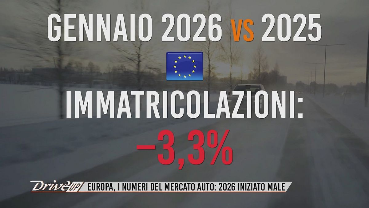 L'Editoriale: calo di immatricolazioni auto in questo inizio di 2026
