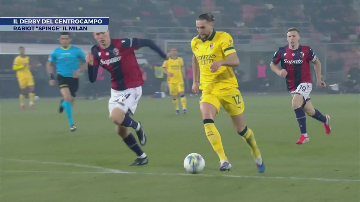 Rabiot "spinge" il Milan