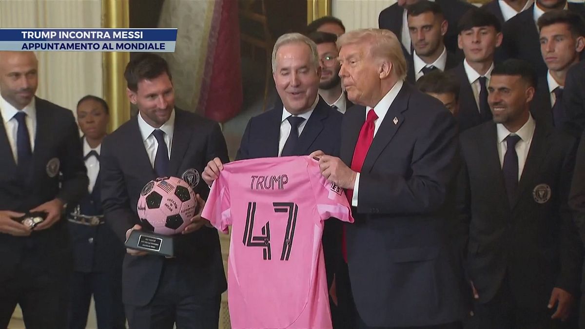 Trump incontra Messi
