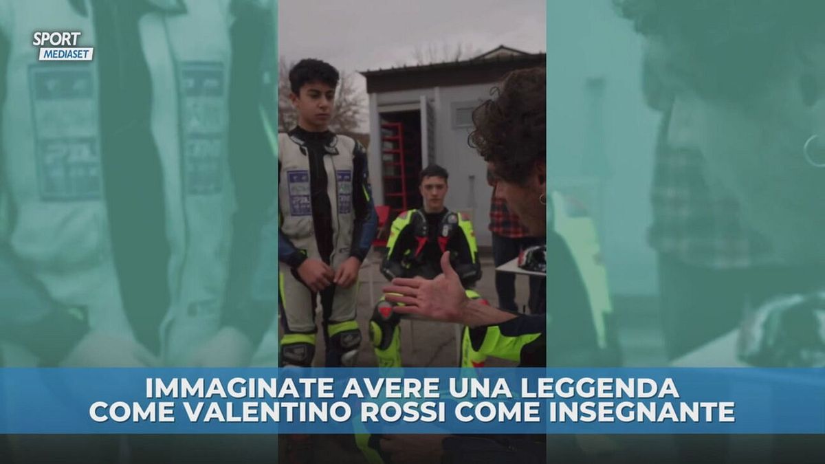 Tutti in silenzio: parla Valentino Rossi