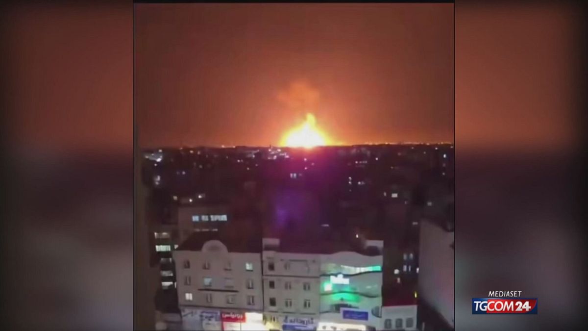 IRAN RAFFINERIA COLPITA X SITO SRV