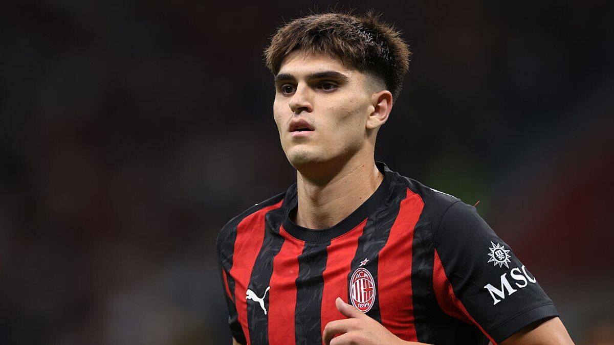 Davide Bartesaghi (Milan). Valore attuale: 18.1 €M. Giugno 2026: 32.3 €M. 