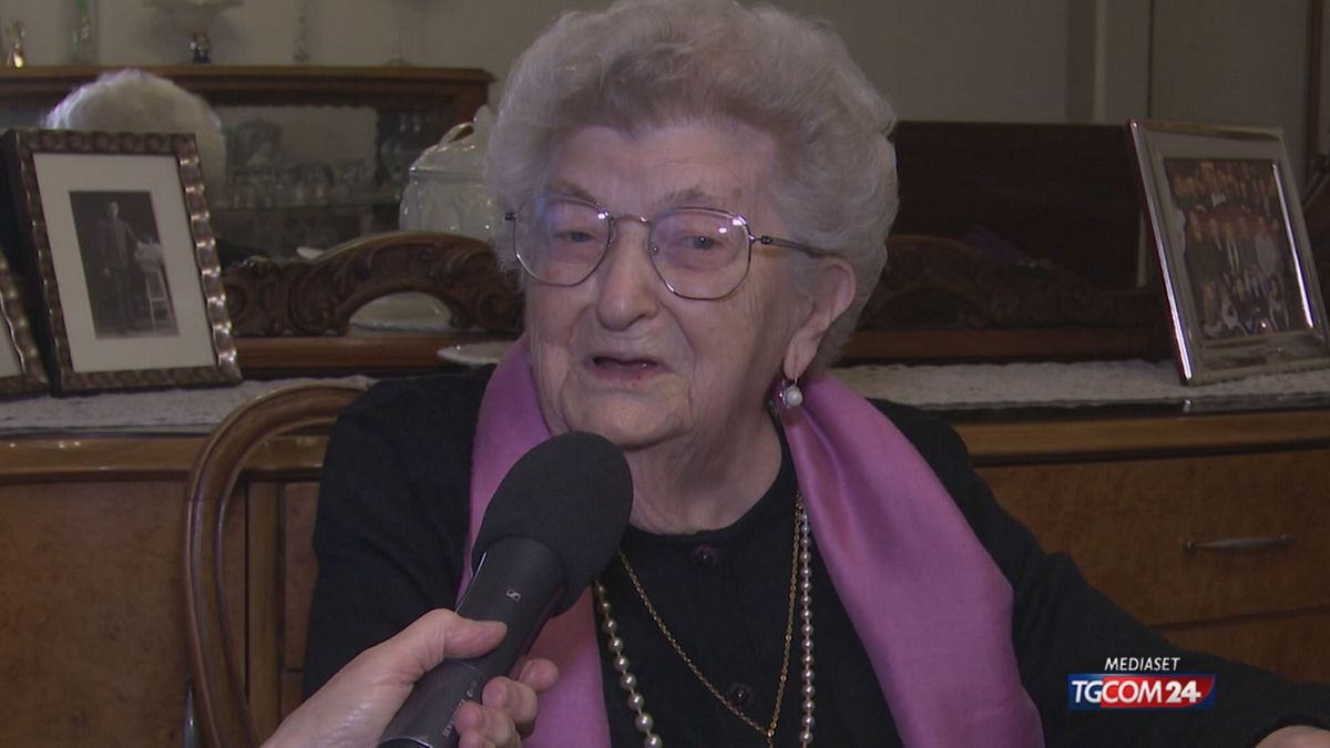 18.05 PIACENZA, ADRIANA INSEGNANTE A 97 ANNI SRV