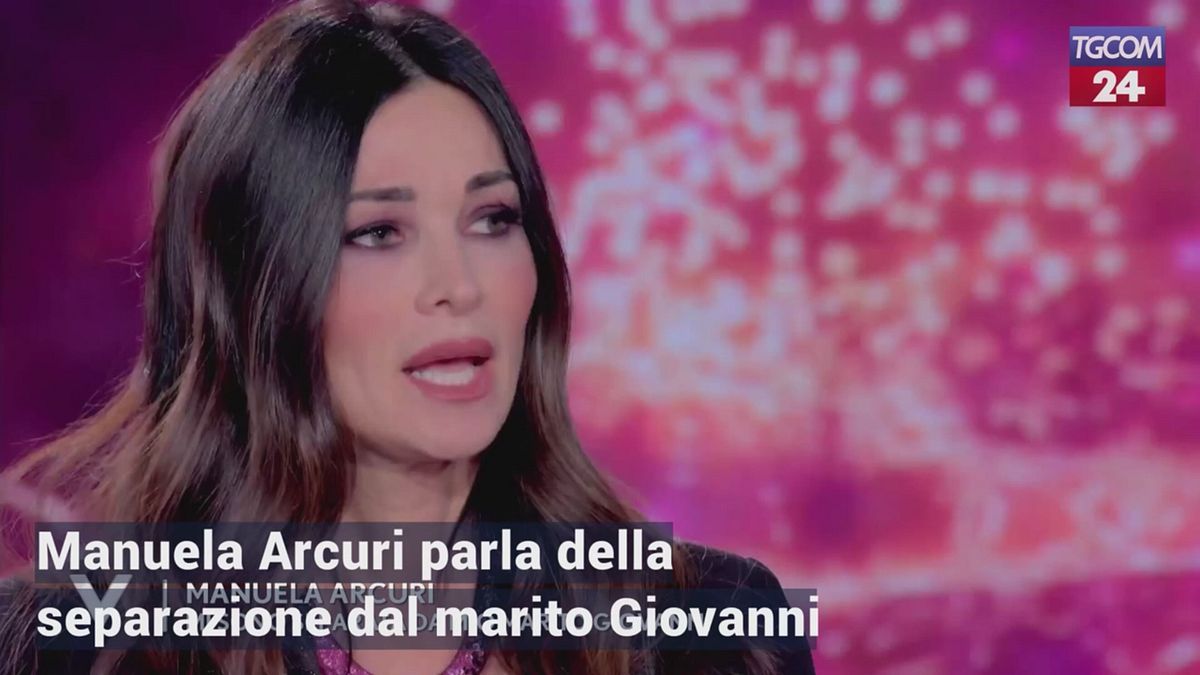 Manuela Arcuri e la separazione dal marito: "Non me lo sarei mai immaginata"