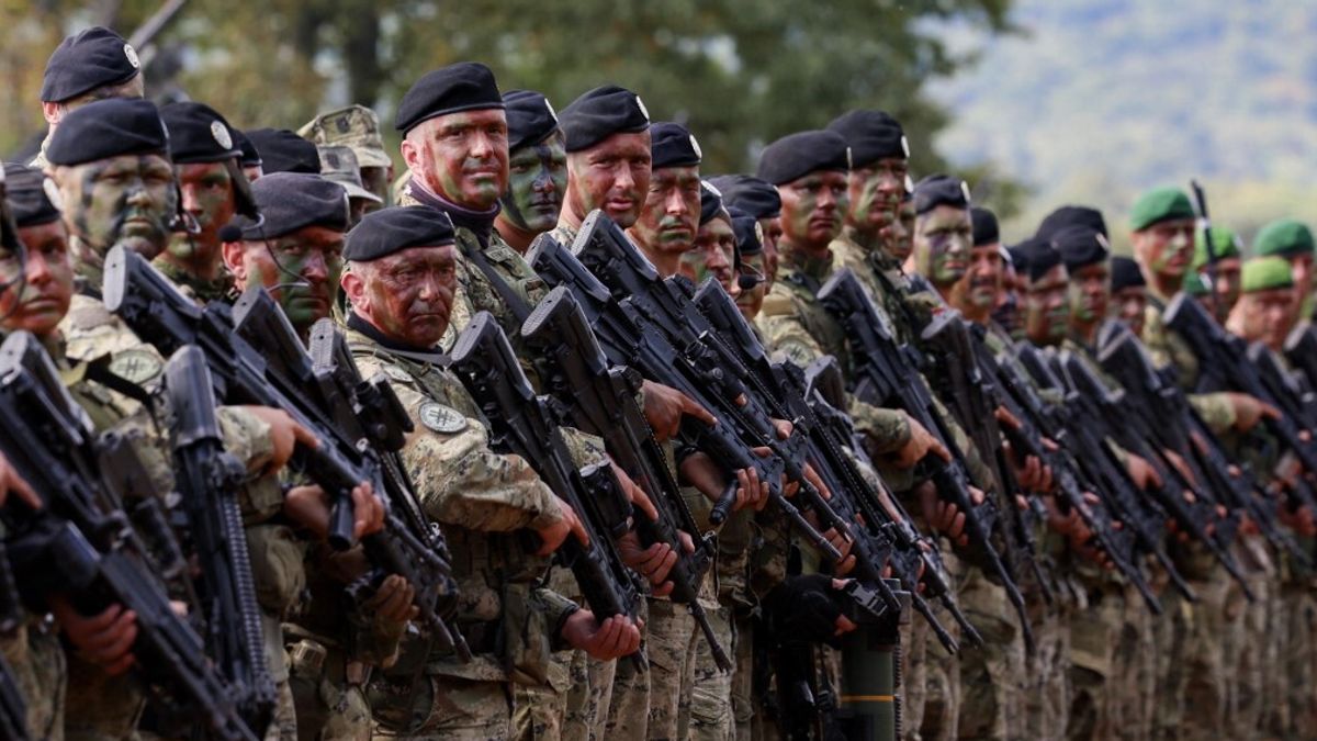 Soldati dell'esercito croato