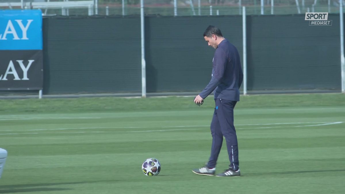 SRV RULLO ATALANTA VIGILIA BAYERN MONACO 9/3 SRV