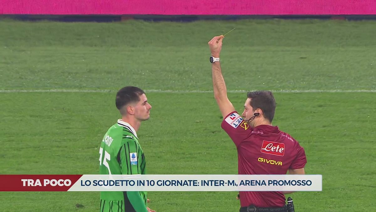 L'arbitraggio di Lazio-Sassuolo