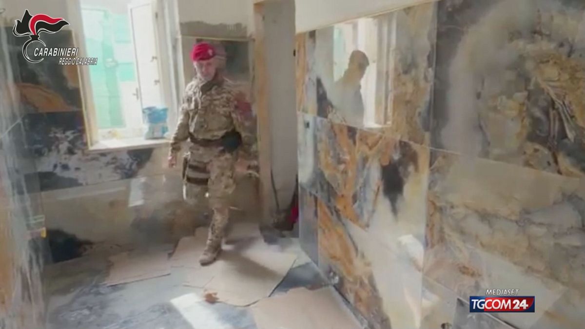 bunker scoperto a reggio calabria SRV