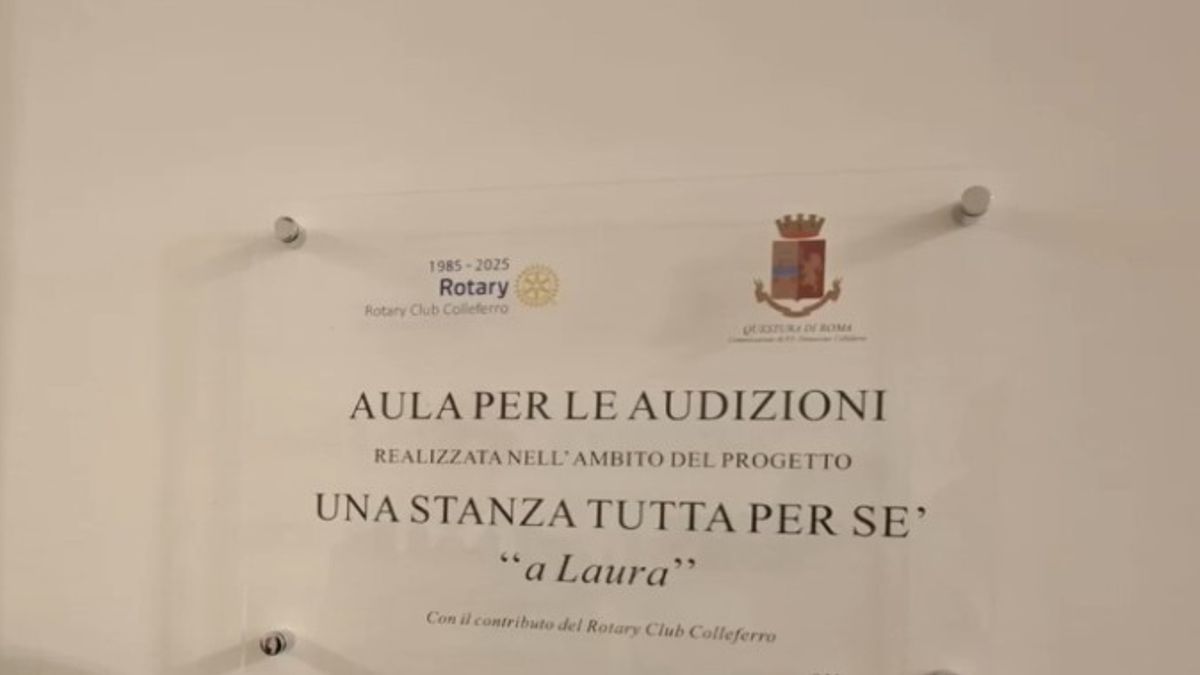 Colleferro, inaugurata la stanza rosa dedicata alle vittime di violenza