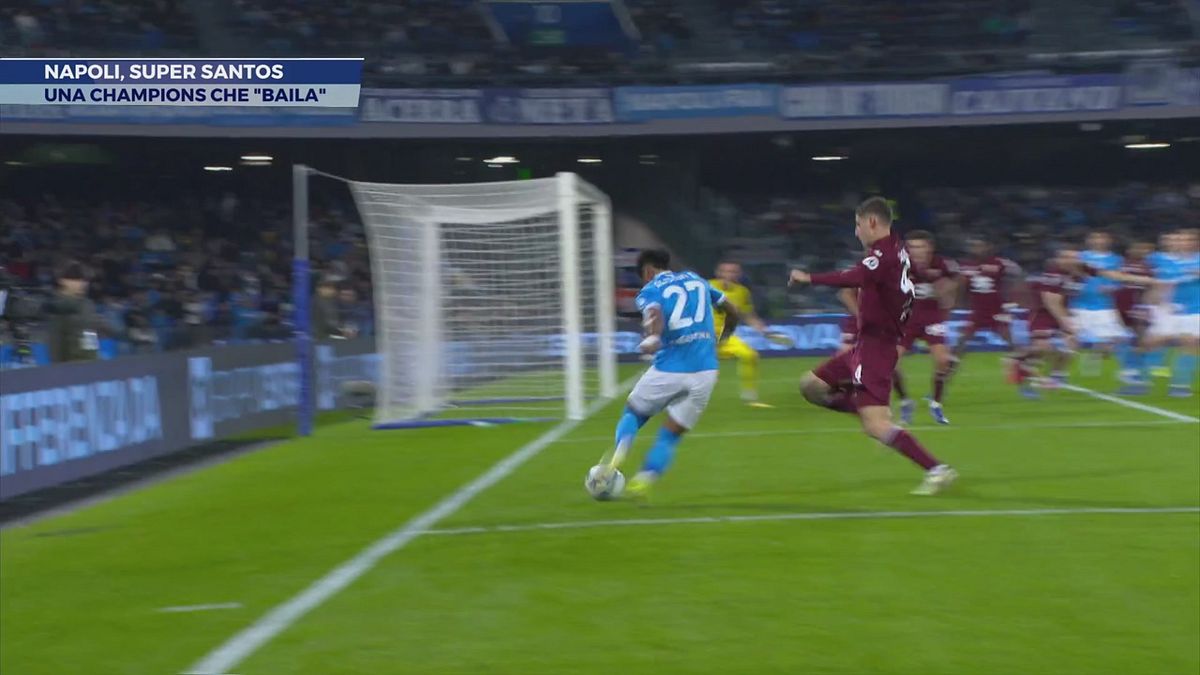 Napoli, super Santos