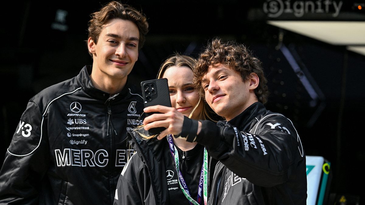 George Russell e Kimi Antonelli