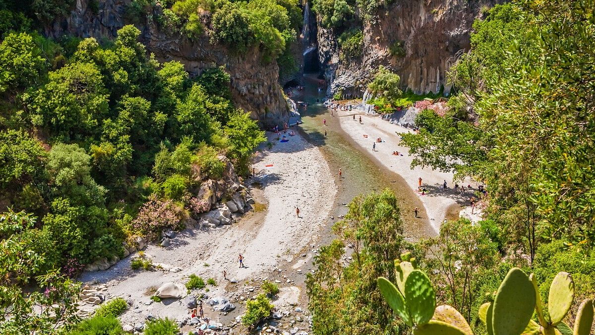 Gole dell'Alcantara, Sicilia 