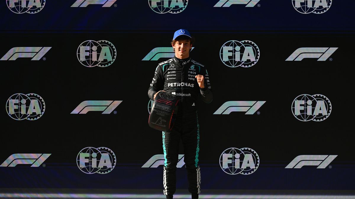  Kimi Antonelli P1 - Mercedes #12