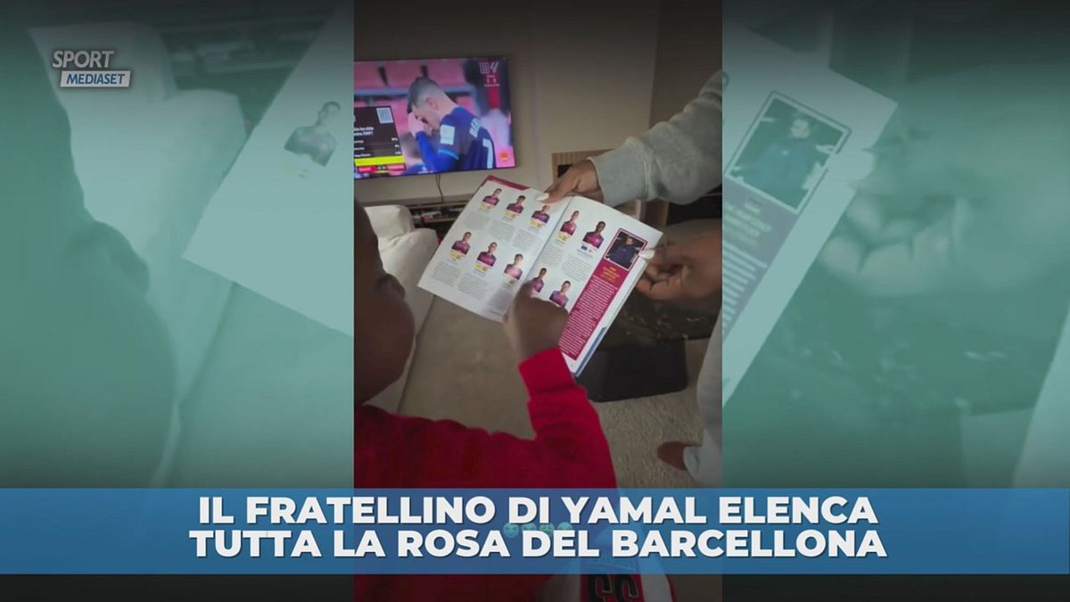 Il fratellino di Yamal è un fenomeno