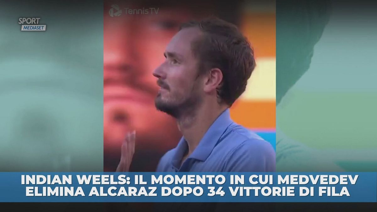 Medvedev elimina Alcaraz