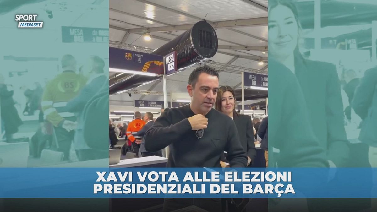 Barcellona, festival di grandi ex alle elezioni: vota anche Xavi